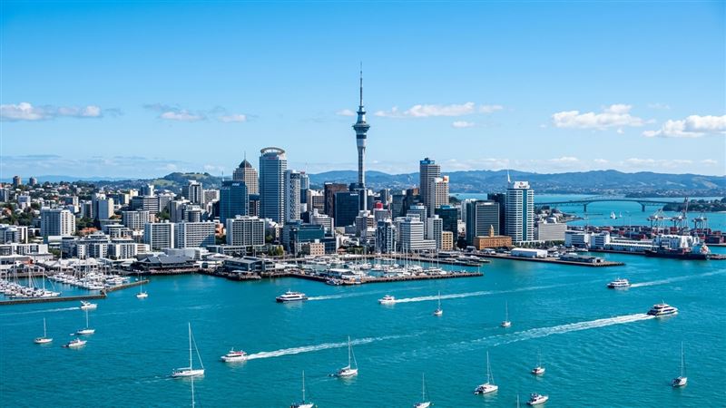 Study in New Zealand - Auckland Skyline - Logan Overseas Services