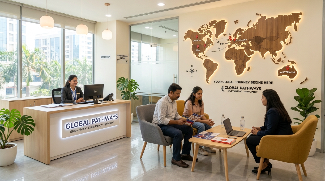 Logan Overseas Services - Hyderabad Office Reception